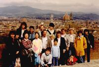 Gruppenbild vor Florenz-